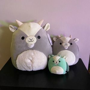 Squishmallow Walker goat bundle brand new